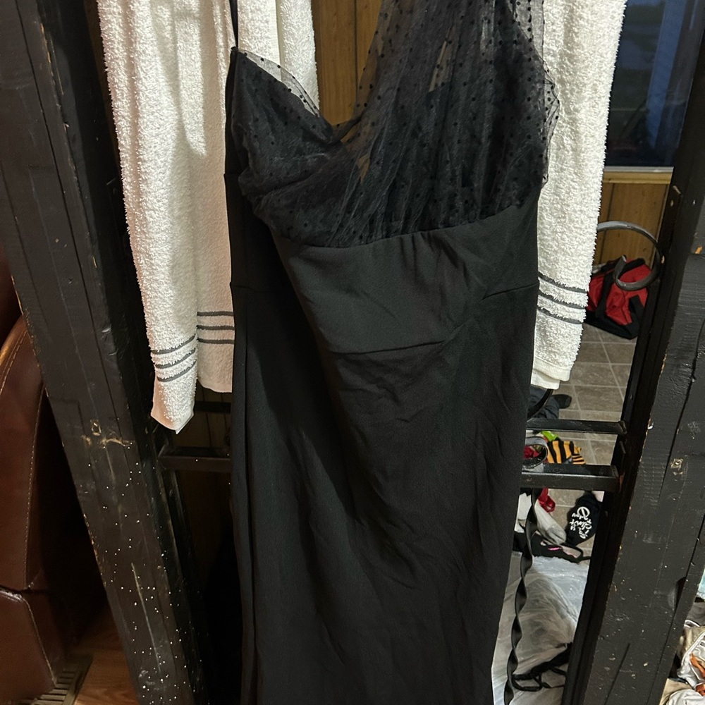 Elegant Black Evening Dress